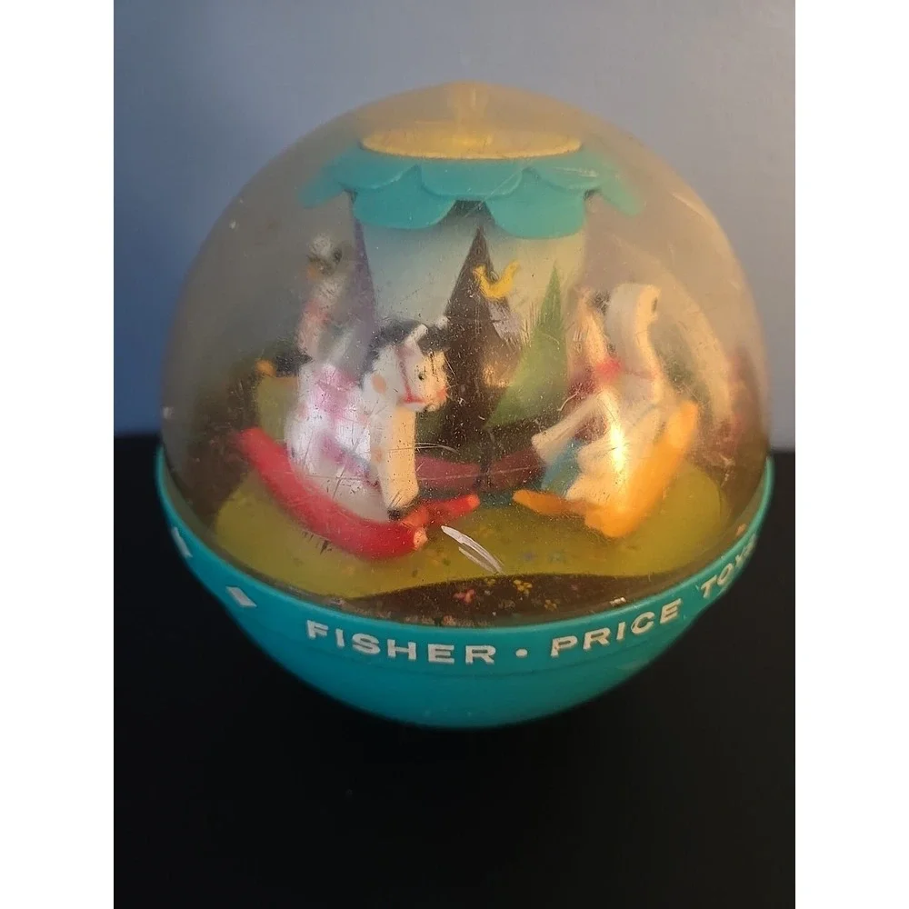 Fisher‎ Price ROLY POLLY CHIME BALL Preschool Toys 6